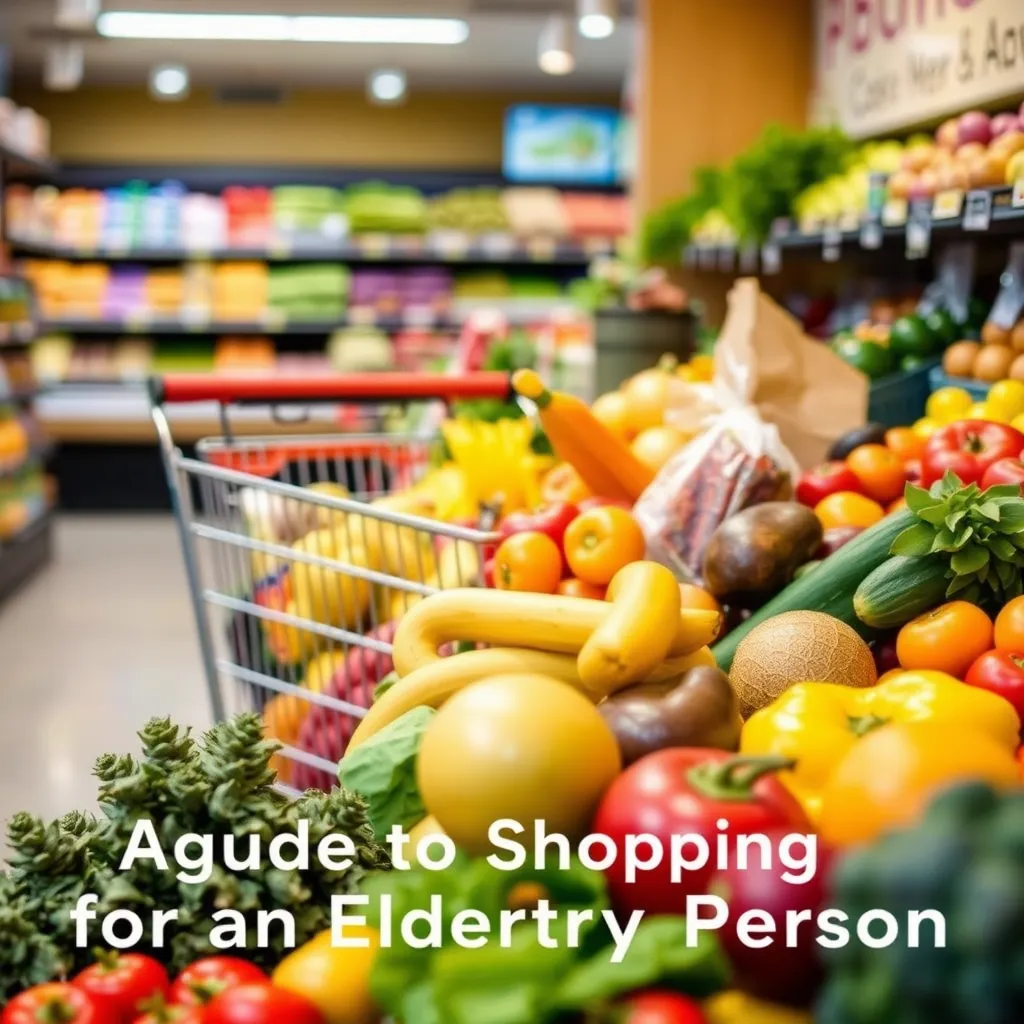 Jak robić zakupy dla osoby starszej – poradnik.