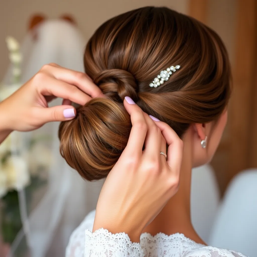 Upięcie włosów do ramion na wesele – poradnik krok po kroku