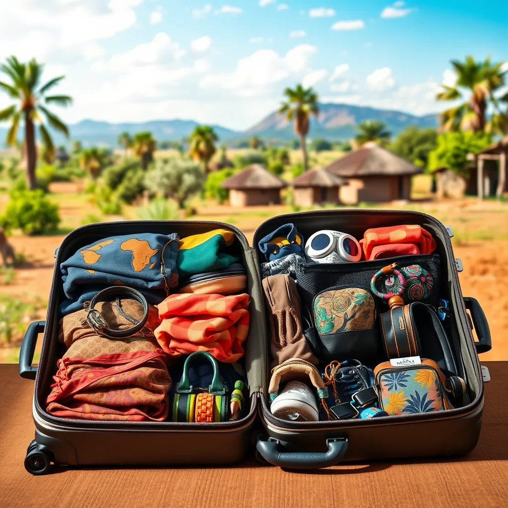 Jak zapakować walizkę na wakacje w Afryce? Stylizacje